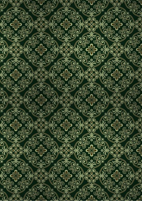 damask green 1